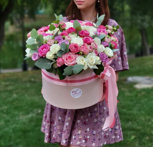 Коробка с розами "Особый случай"