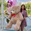 Медведь большой 120 см и 11 гелиевых шаров