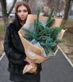 Зимняя композиция из хвойных веток №4