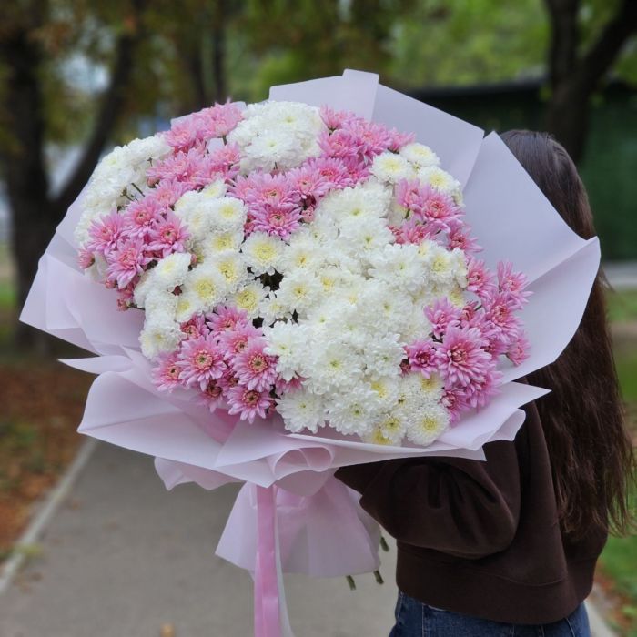 Букет из хризантем