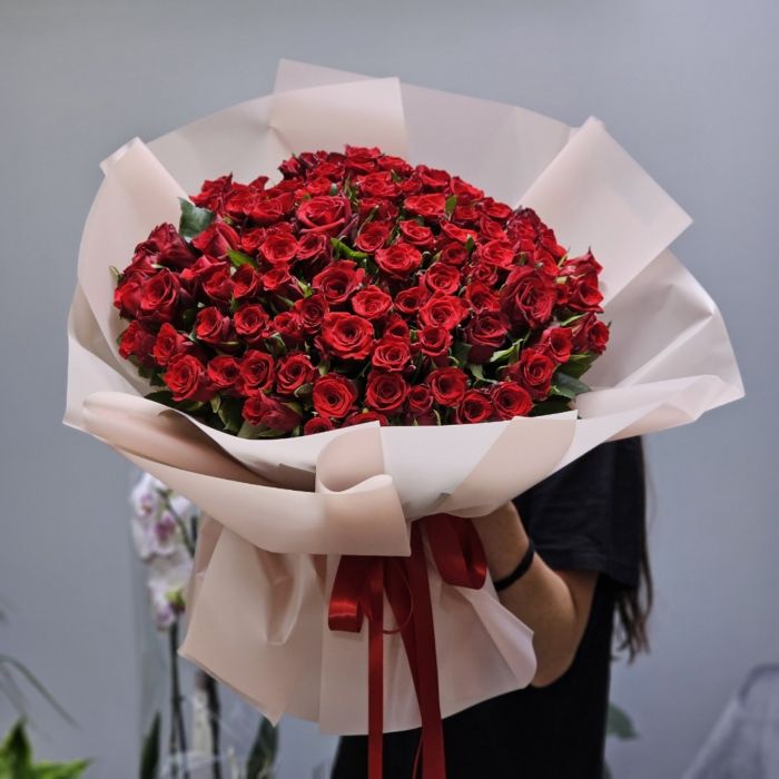 Букет из 101 розы 