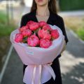 Коралловые пионы